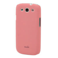 Твърд предпазен гръб MOSHI за Samsung Galaxy S3 i9300 / S3 Neo i9301 розов